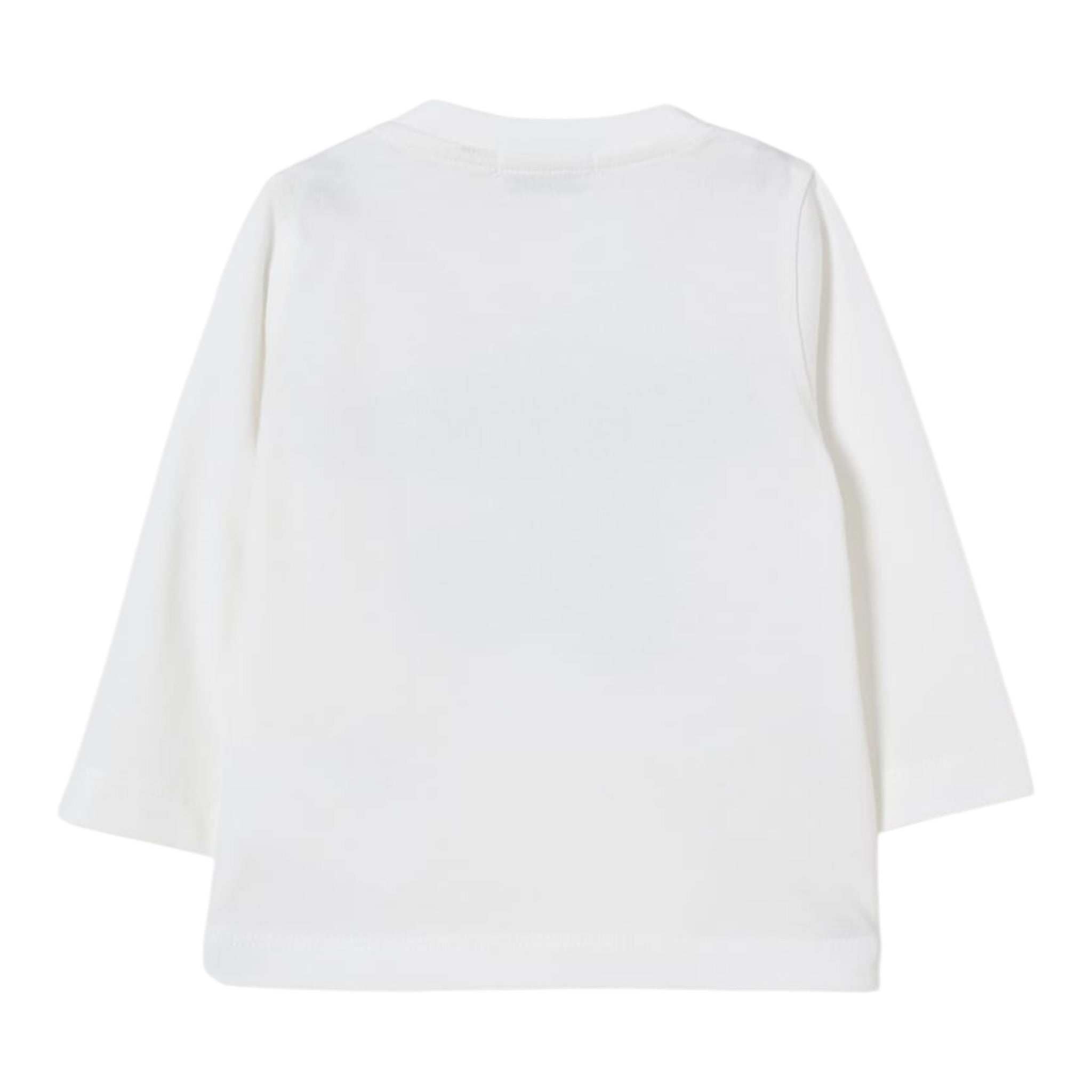Jeckerson Shirt Girocollo tinta unita con Stampa Bianco per Bambino JB5002W25 BIANCO JECKERSON 