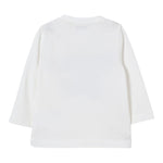 Jeckerson Shirt Girocollo tinta unita con Stampa Bianco per Neonato JB5002W25N BIANCO JECKERSON 