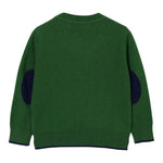 Jeckerson Cardigan tinta unita Verde per Bambino JB5003W25 VERDE JECKERSON 