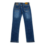 Jeckerson Jeans tinta unita con Toppe Blu per Bambino JB5008W25 BLU JECKERSON 