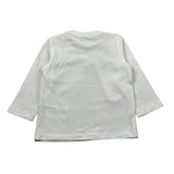 Jeckerson Shirt Girocollo tinta unita con Logo Bianco per Bambino JN4337J BIANCO JECKERSON 