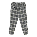 Jeckerson Pantalone Bicolore con Fantasia A Quadri Grigio per Bambino JN4814W25J GRIGIO JECKERSON 