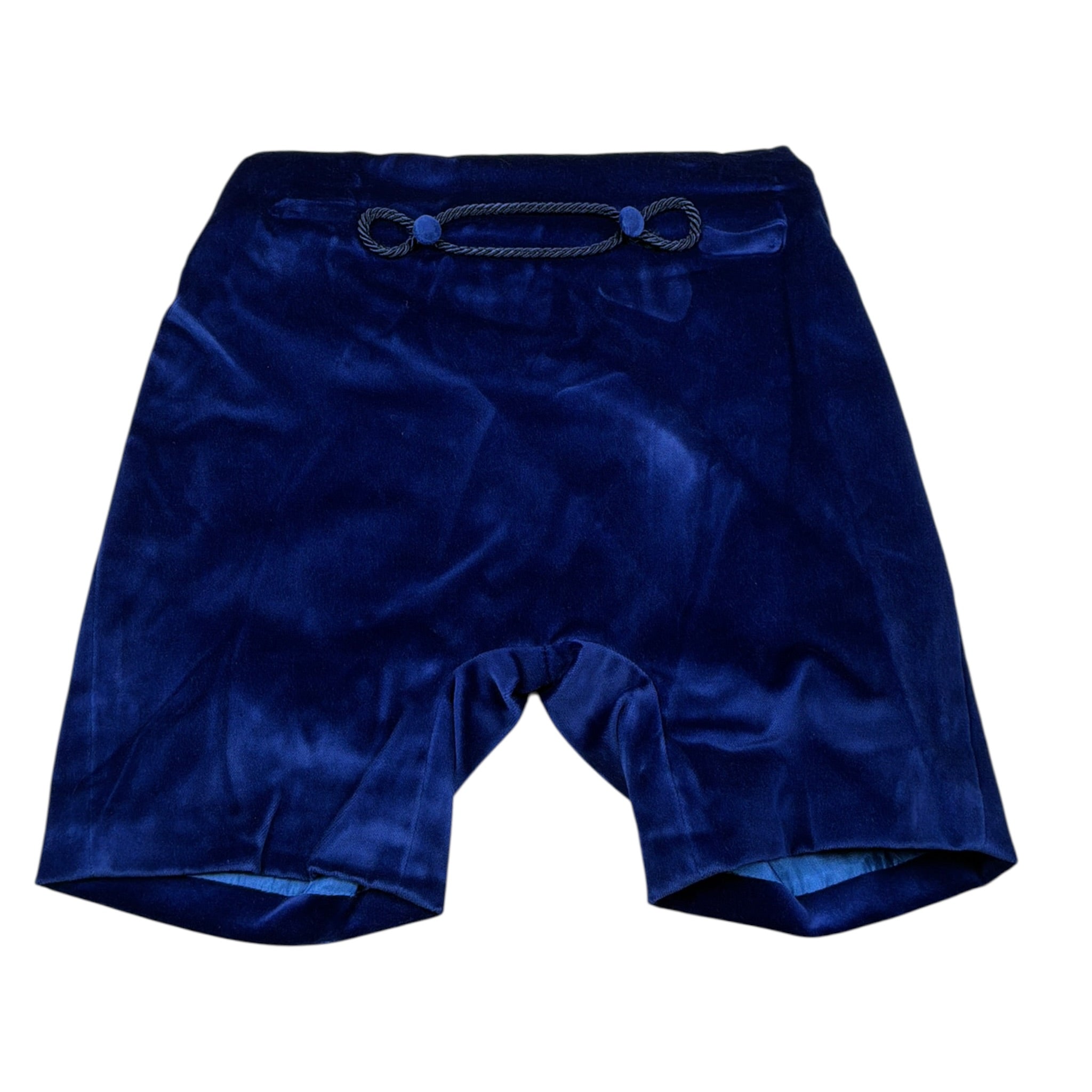 Jesurum Bermuda In Velluto tinta unita Blu per Neonato CEFEO BLU JESURUM 