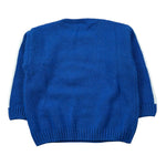 J.O. Milano Maglia Girocollo tinta unita con Ricami Blu per Bambino 563A1OJ BLU J.O. MILANO 