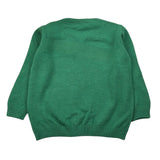 J.O. Milano Maglia tinta unita con Stampa Verde per Bambino 563I2 VERDE J.O. MILANO 