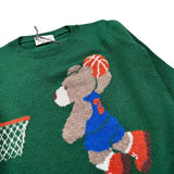 J.O. Milano Maglia tinta unita con Stampa Verde per Bambino 563I2 VERDE J.O. MILANO 