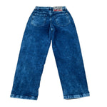 Just Cavalli Pantalone tinta unita con Girovita Regolabile Blu per Bambino JBA26104JE BLU JUST CAVALLI 