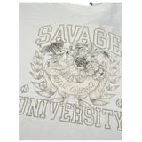 John Richmond T-Shirt Girocollo tinta unita con Logo Panna per Bambina JGA26017TS PANNA JOHN RICHMOND 