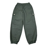 John Richmond Pantalone tinta unita con Elastico In Vita Verde per Bambino JUFJFJ VERDE JOHN RICHMOND 
