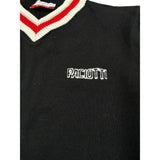 Cesare Paciotti Maglia tinta unita con Scollo A V Nero per Bambino MGP6301J NERO CESARE PACIOTTI 
