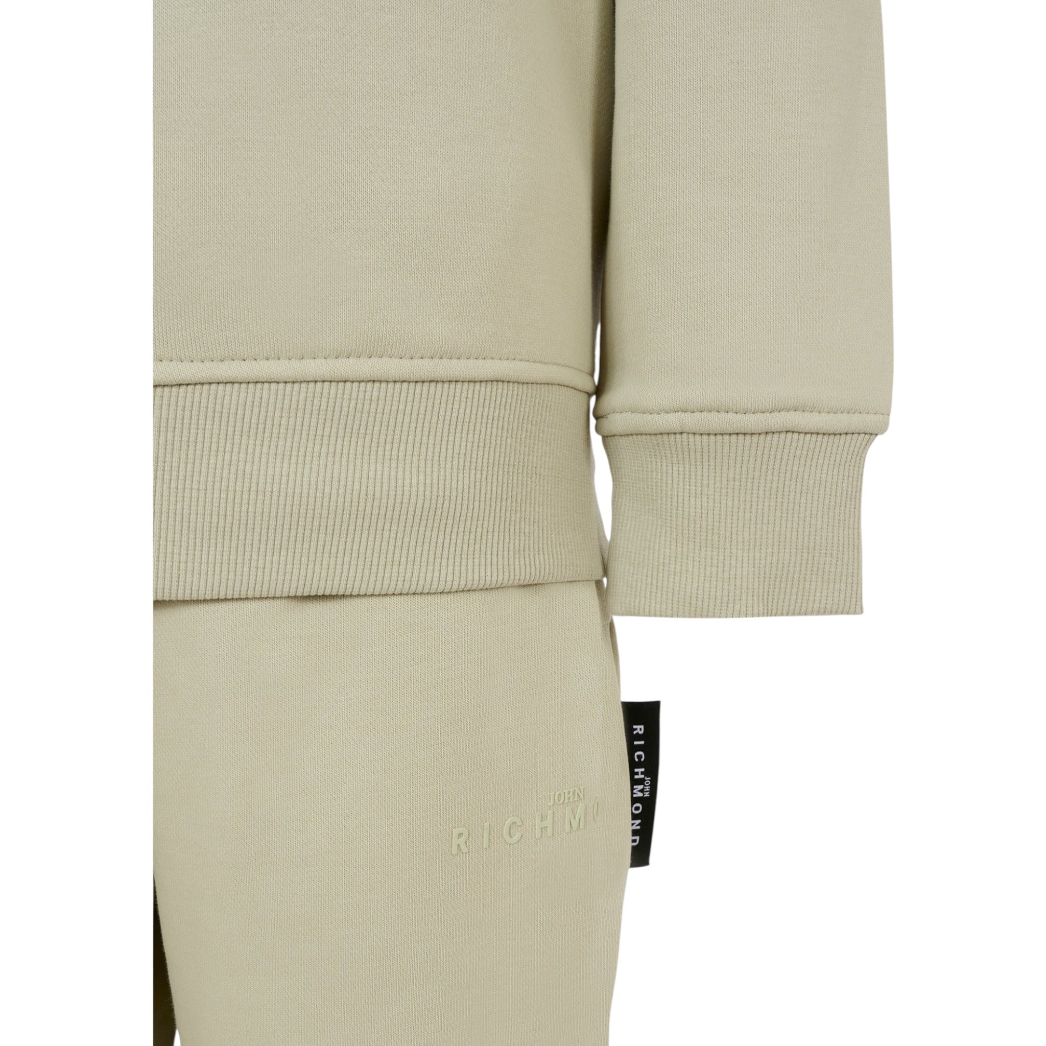 John Richmond Completo 2Pz Felpa-Pantalone Beige per Bambino RBA25006CFX BEIGE JOHN RICHMOND 