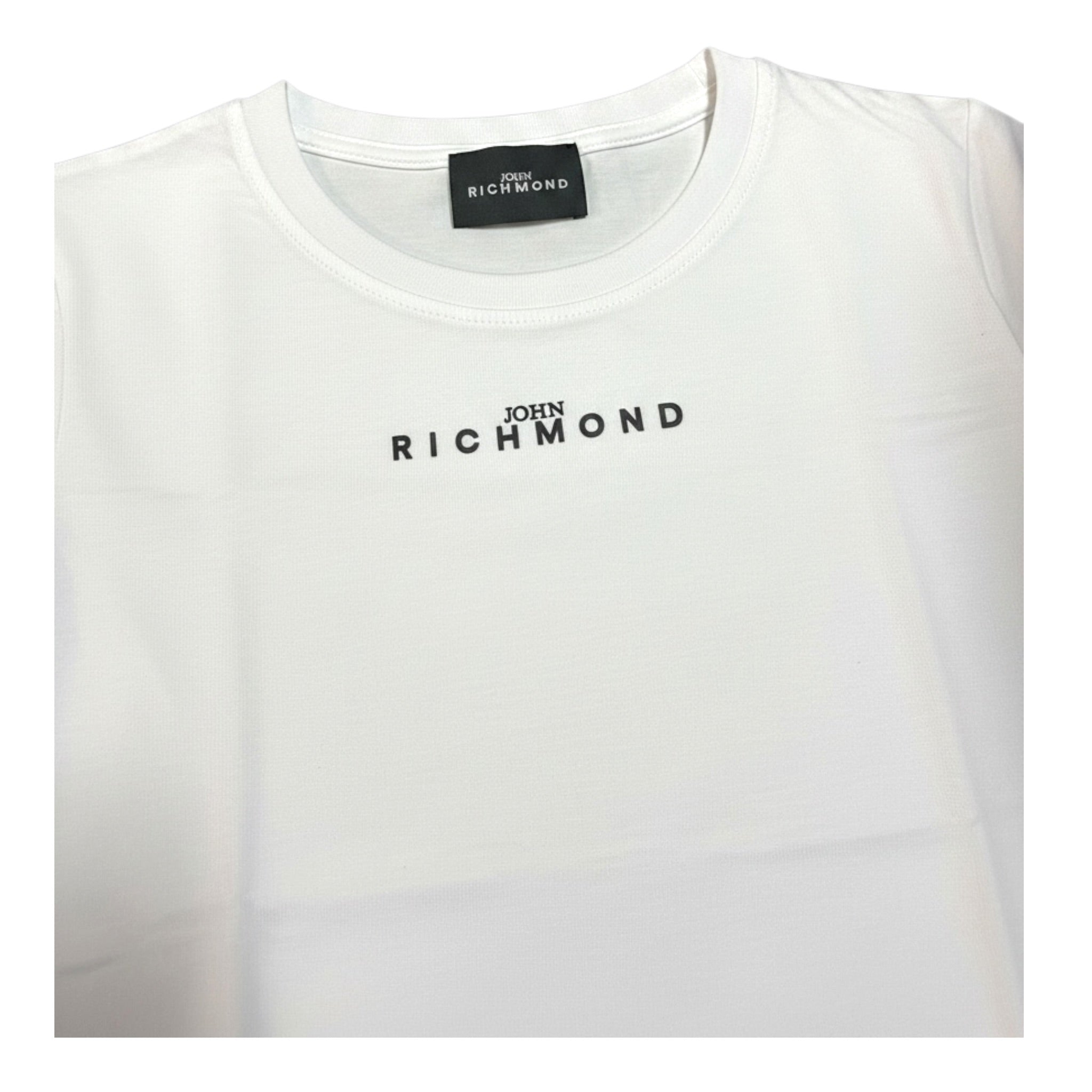 John Richmond T-Shirt tinta unita con Stampa Bianco per Bambino RBA25010TSXX BIANCO JOHN RICHMOND 