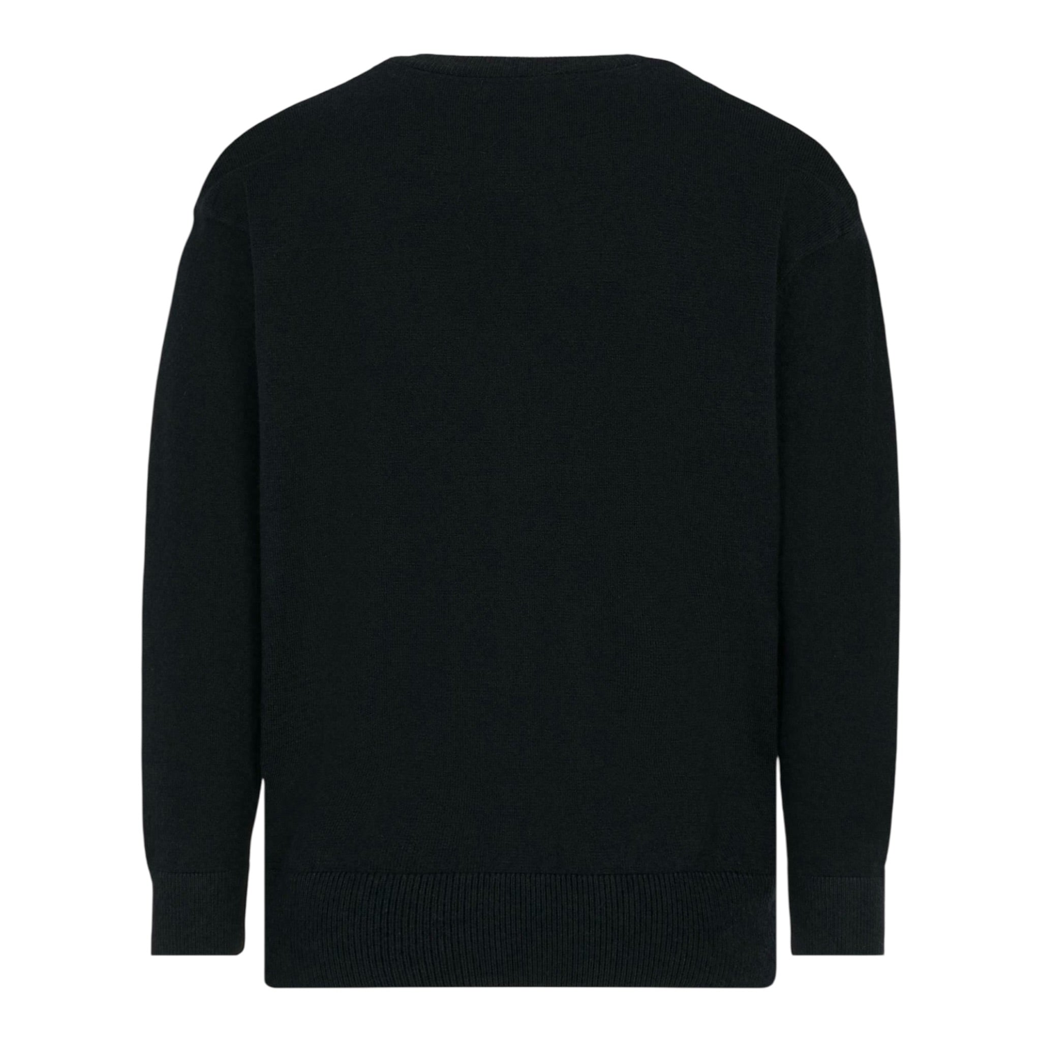 John Richmond Cardigan tinta unita con Ricami Nero per Neonato RBA25012CDNXX NERO JOHN RICHMOND 