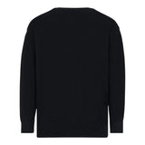 John Richmond Cardigan tinta unita con Ricami Nero per Bambino RBA25012CDXXX NERO JOHN RICHMOND 