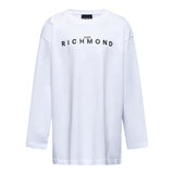 John Richmond Shirt tinta unita con Stampa Bianco per Neonato RBA25016TSNXX BIANCO JOHN RICHMOND 