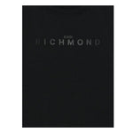 John Richmond Shirt tinta unita con Stampa Nero per Neonato RBA25016TSNXX NERO JOHN RICHMOND 