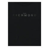 John Richmond Shirt tinta unita con Stampa Nero per Neonato RBA25016TSNXX NERO JOHN RICHMOND 