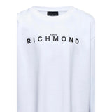 John Richmond Shirt tinta unita con Stampa Bianco per Bambino RBA25016TSX BIANCO JOHN RICHMOND 