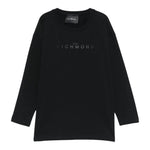 John Richmond Shirt tinta unita con Stampa Nero per Neonato RBA25016TSXXXN NERO JOHN RICHMOND 