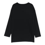 John Richmond Shirt tinta unita con Stampa Nero per Neonato RBA25016TSXXXN NERO JOHN RICHMOND 