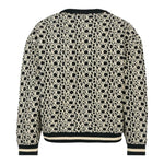 John Richmond Maglia Girocollo con Loghi Nero per Bambina RBA25042MAJ NERO JOHN RICHMOND 