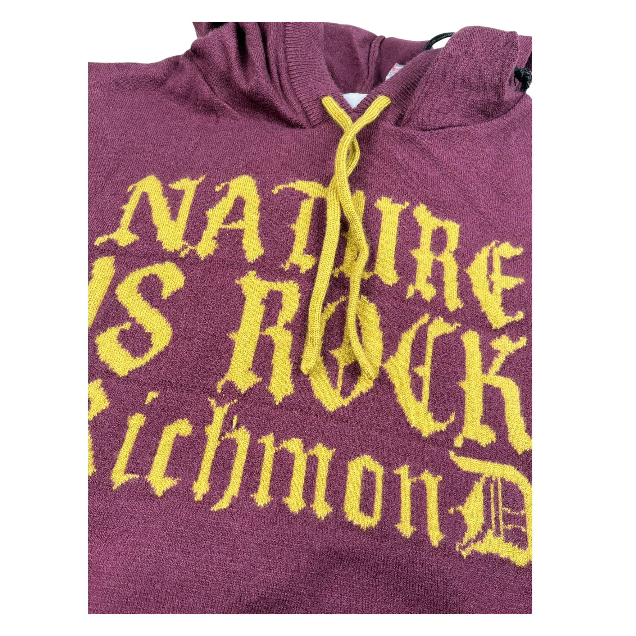 John Richmond Maglia tinta unita con Cappuccio tinta unita Bordeaux per Bambino RBA25053MA BORDEAUX JOHN RICHMOND 