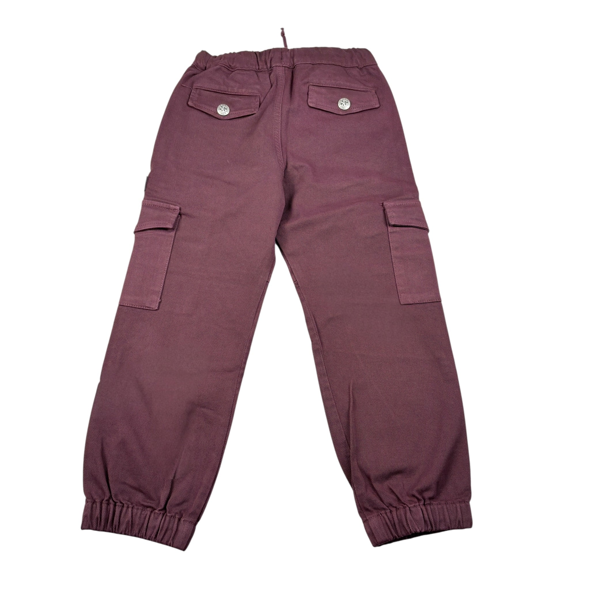 John Richmond Pantalone tinta unita con Elastico In Vita Bordeaux per Bambino RBA25059PA BORDEAUX JOHN RICHMOND 