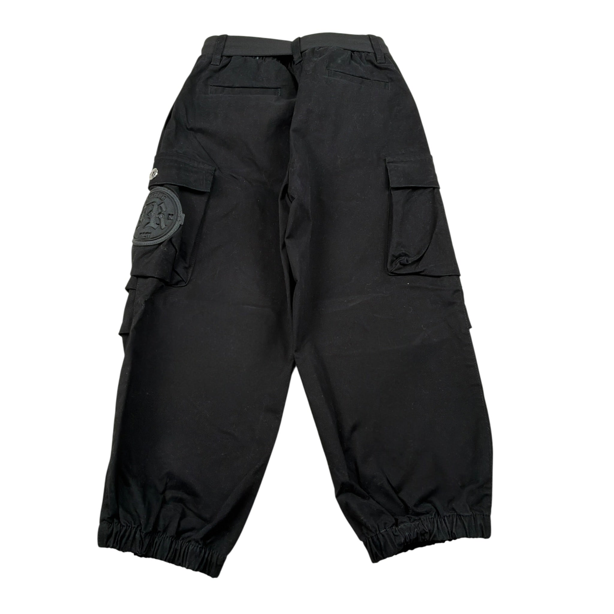 John Richmond Pantalone tinta unita con Elastico In Vita Nero per Bambino RBA25059PA NERO JOHN RICHMOND 