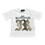 John Richmond T-Shirt tinta unita con Stampa Bianco per Bambino RBA25083TS BIANCO JOHN RICHMOND 