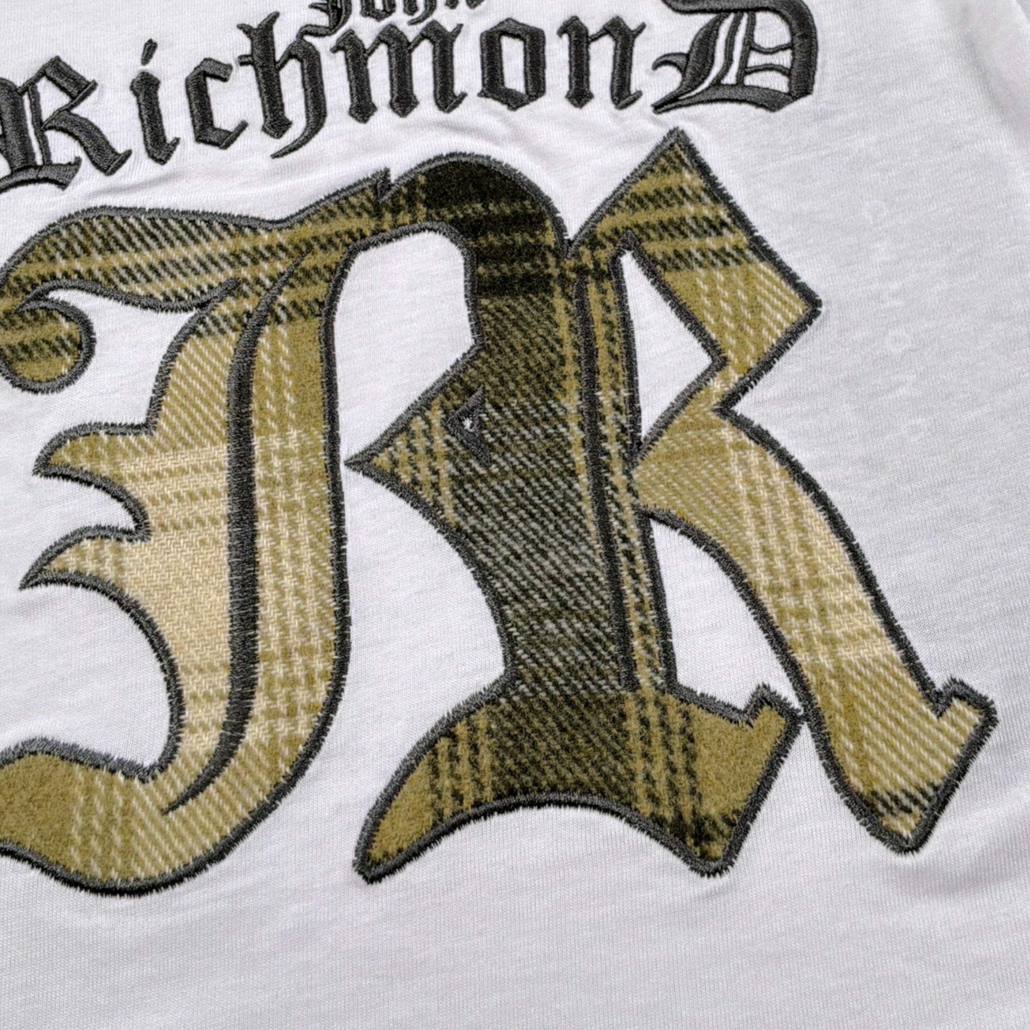 John Richmond T-Shirt tinta unita con Stampa Bianco per Bambino RBA25083TS BIANCO JOHN RICHMOND 