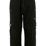 John Richmond Jeans tinta unita con Elastico In Vita Nero per Neonato RBA25090PA NERO JOHN RICHMOND 