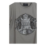 John Richmond T-Shirt tinta unita con Stampa Grigio per Bambino RBA25104TS GRIGIO JOHN RICHMOND 
