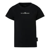 John Richmond T-Shirt tinta unita con Stampa Nero per Bambino RBA2510TSJ NERO JOHN RICHMOND 