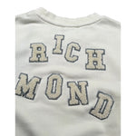 John Richmond Felpa Chiusa Girocollo tinta unita con Logo Panna per Neonato RBA25122FE PANNA JOHN RICHMOND 