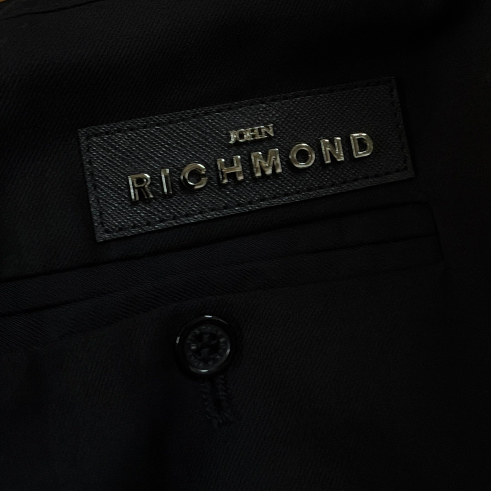 John Richmond Pantalone tinta unita Modello Elegante Nero per Bambino RBA25132PA NERO JOHN RICHMOND 