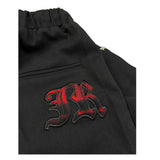 John Richmond Pantalone tinta unita con Logo Nero per Bambino RBA25162PA NERO JOHN RICHMOND 
