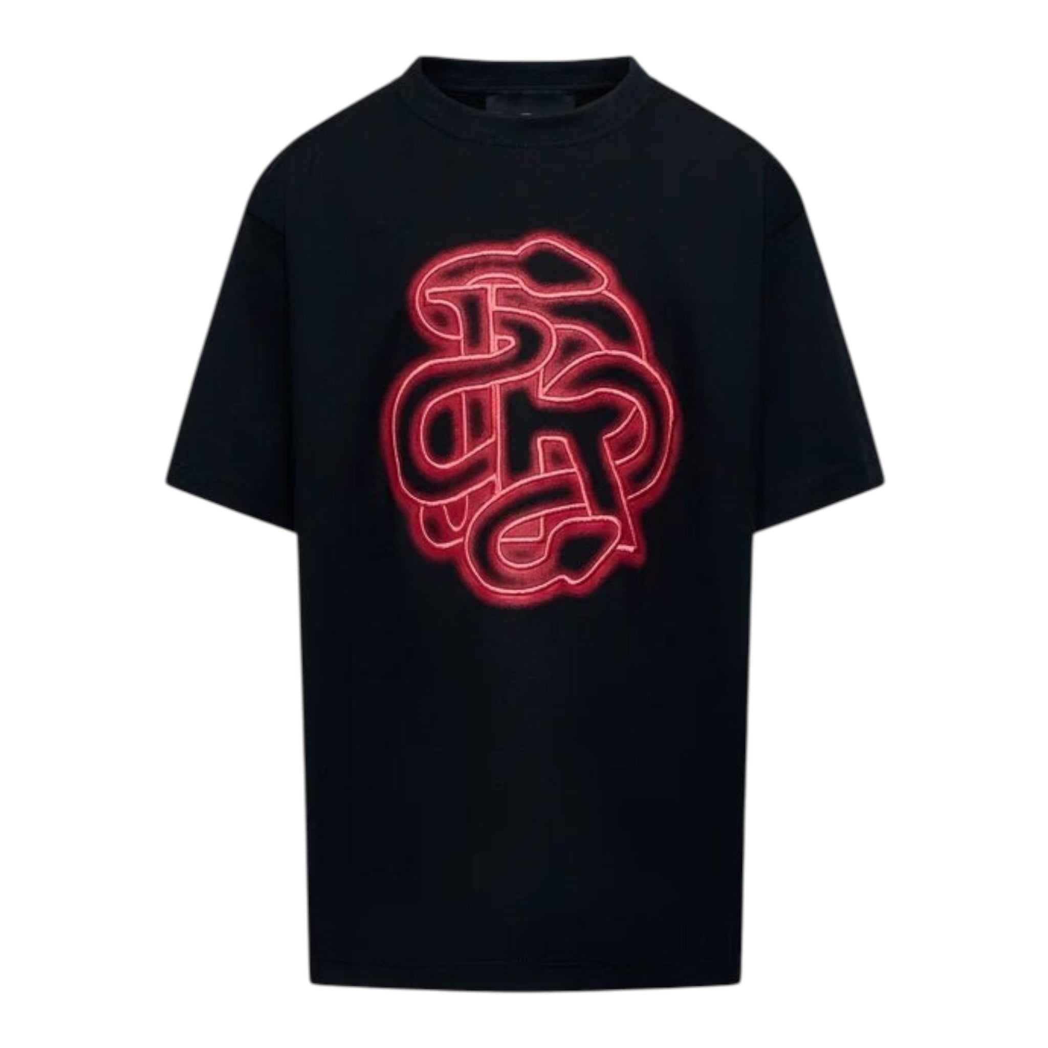 John Richmond T-Shirt tinta unita con Stampa Nero per Bambino RBA25173TS NERO JOHN RICHMOND 