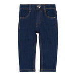 John Richmond Jeans tinta unita con Logo Blu per Neonato RBA25226JEN BLU JOHN RICHMOND 