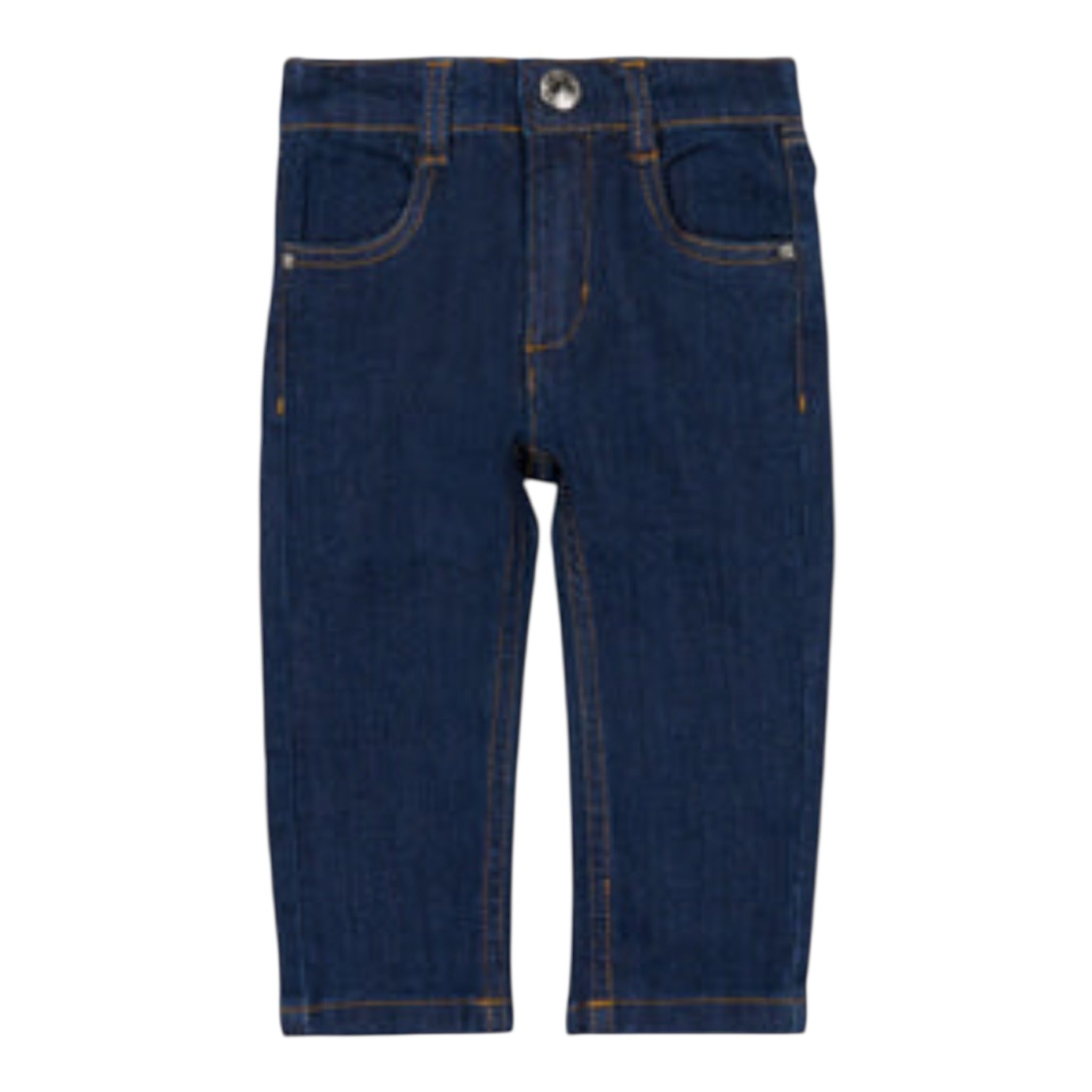 John Richmond Jeans tinta unita con Logo Blu per Neonato RBA25226JEN BLU JOHN RICHMOND 