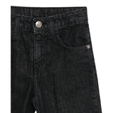 John Richmond Jeans tinta unita con Logo Nero per Bambino RBA25226JEXX NERO JOHN RICHMOND 