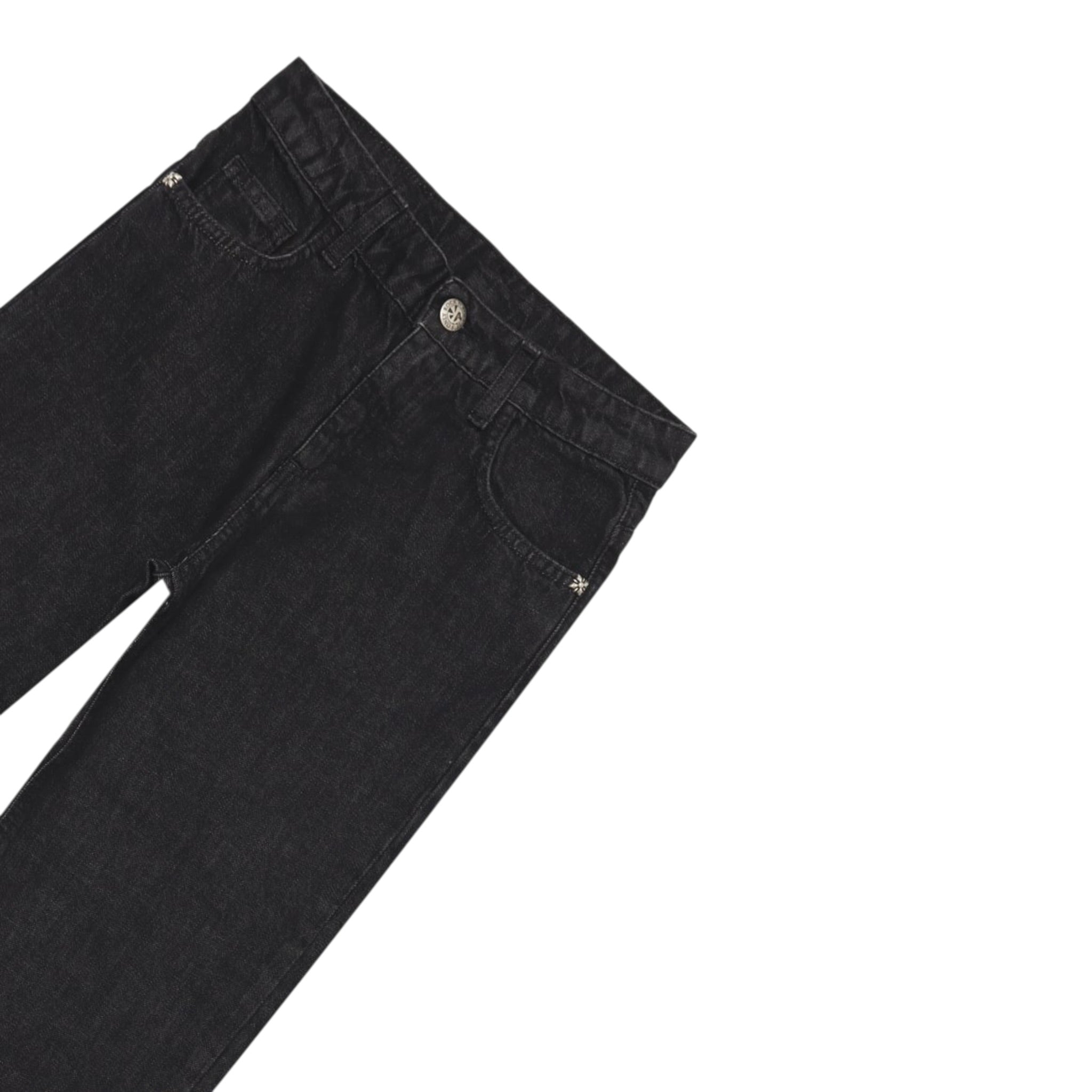 John Richmond Jeans tinta unita con Logo Nero per Bambino RBA25226JEXXX NERO JOHN RICHMOND 
