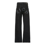 John Richmond Jeans tinta unita con Logo Nero per Neonato RBA25226JEXXXXN NERO JOHN RICHMOND 