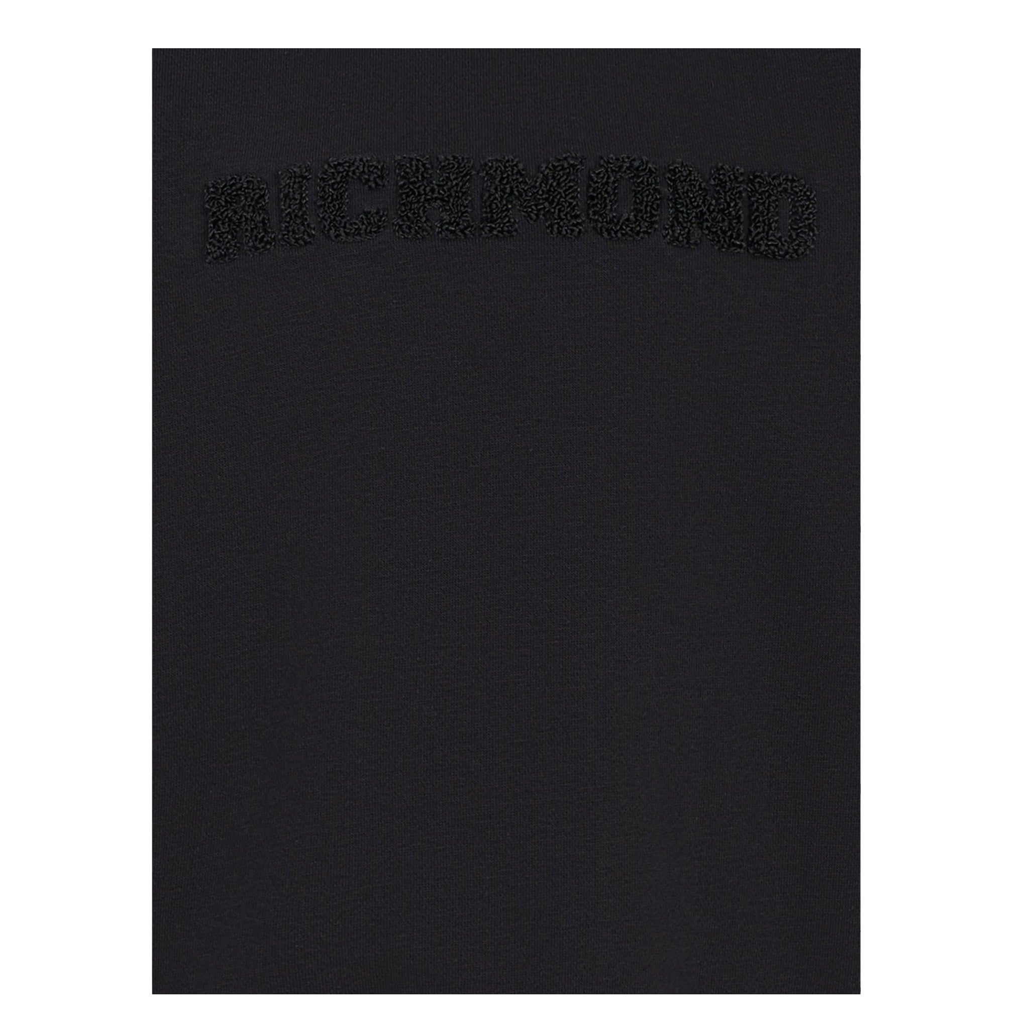John Richmond Felpa tinta unita Girocollo con Stampa Nero per Neonata RBA25236FENXX NERO JOHN RICHMOND 