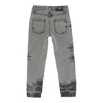John Richmond Jeans tinta unita con Strappi Grigio per Bambino RBA25239JE GRIGIO JOHN RICHMOND 