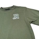 John Richmond T-Shirt tinta unita con Stampa Verde per Bambino RBA26008TS VERDE JOHN RICHMOND 