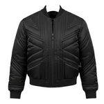 John Richmond Giubbino tinta unita con Zip Nero per Bambino RBA26032PI NERO JOHN RICHMOND 