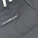 John Richmond Giubbino tinta unita con Zip E Cappuccio Nero per Bambino RBA26043PI NERO JOHN RICHMOND 