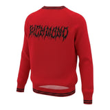 John Richmond Cardigan tinta unita con Stampa Rosso per Bambino RBA26050CD ROSSO JOHN RICHMOND 
