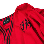 John Richmond Cardigan tinta unita con Stampa Rosso per Bambino RBA26050CD ROSSO JOHN RICHMOND 