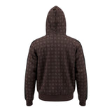 John Richmond Felpa tinta unita Logata con Zip E Cappuccio Marrone per Bambino RBA26051FE MARRONE JOHN RICHMOND 